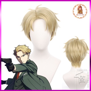 [Order] wig/ tóc giả nam cosplay Loid Forger Spy x family Gia đình điệp viên màu vàng trà