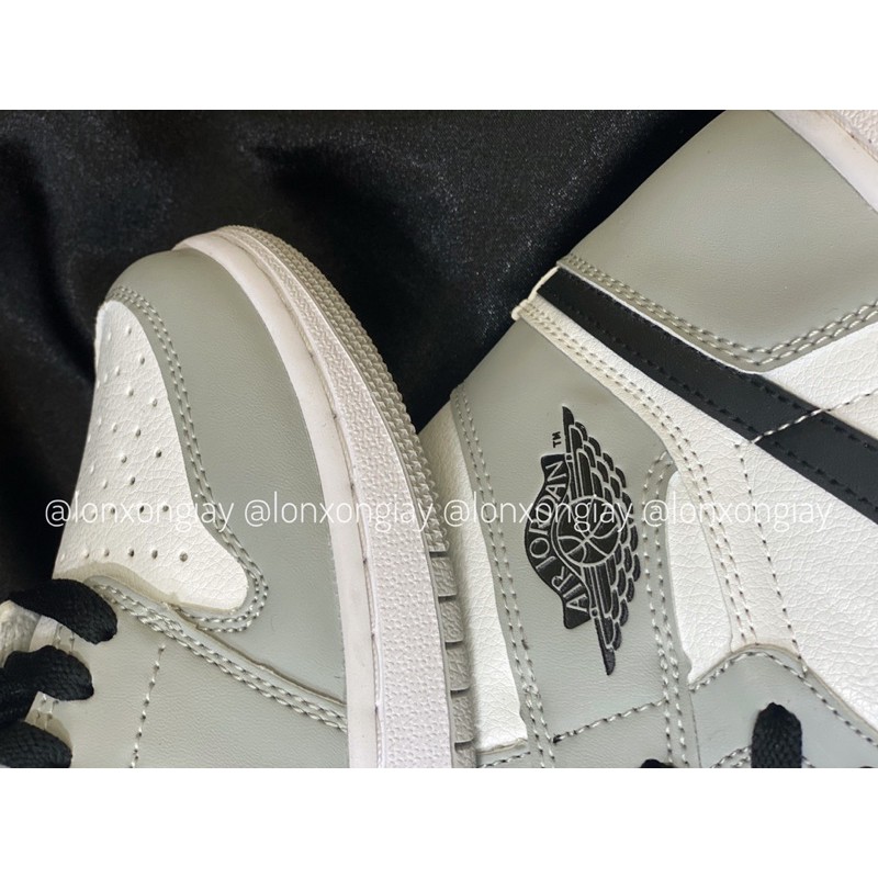 [ ảnh thật ] GIÀY THỂ THAO JD 1 grey smoker cao cồ | BigBuy360 - bigbuy360.vn