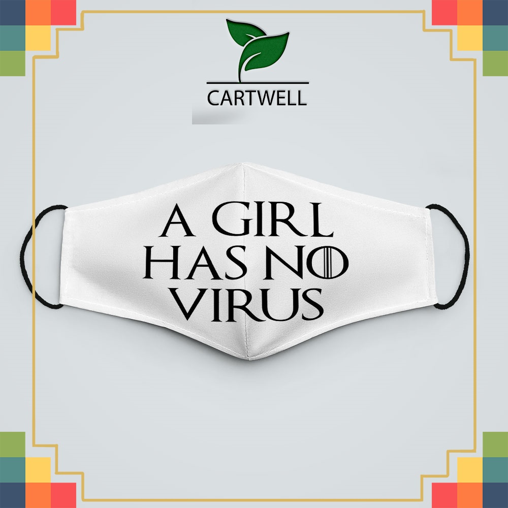 Khẩu trang chống nắng QUOTES_3351 CARTWELL vải cotton 100% kháng khuẩn không đau tai dễ thở cho nam nữ