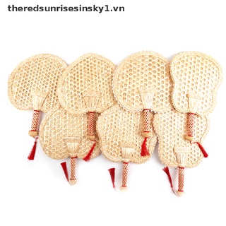 Quạt đan rơm thủ công thân thiện với môi trường 1.vn】