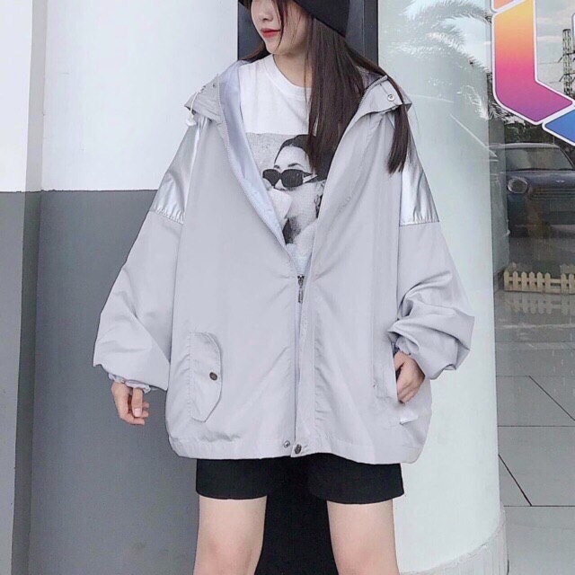 [Ảnh Thật] Áo Khoác Dù PHẢN QUANG VAI CHẤT ĐẸP Dày dặn | BigBuy360 - bigbuy360.vn