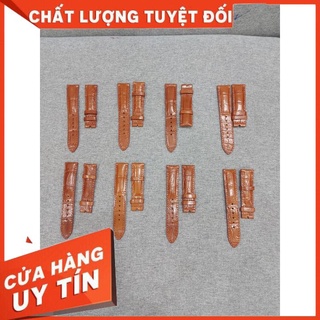 Dây Đồng Hồ Nam & Nữ chuẩn da cá sấu