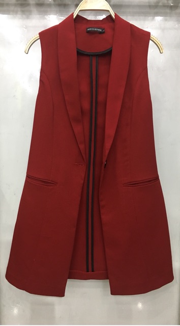 Áo ves gile dáng dài nhiều màu | BigBuy360 - bigbuy360.vn