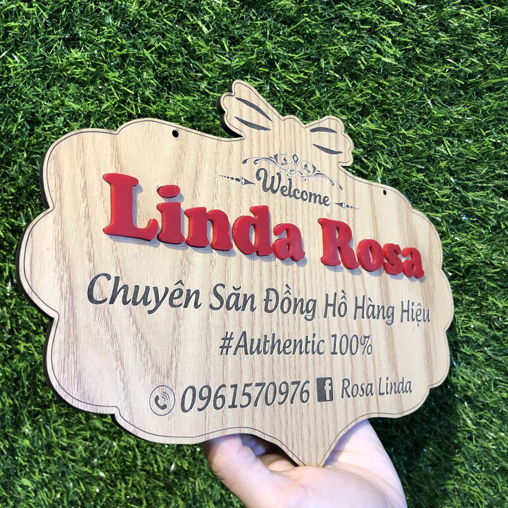 Bảng hiệu gỗ thiết kế theo yêu cầu - Bảng hiệu decor shop - Thiết kế theo yêu cầu