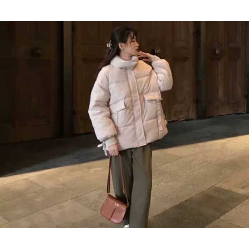 (Có sẵn giao ngay) - HÌNH THẬT+VIDEO - Áo phao đại hàn nữ trẻ trung hàn quốc áo phao béo hàng quảng châu siêu ấm | BigBuy360 - bigbuy360.vn