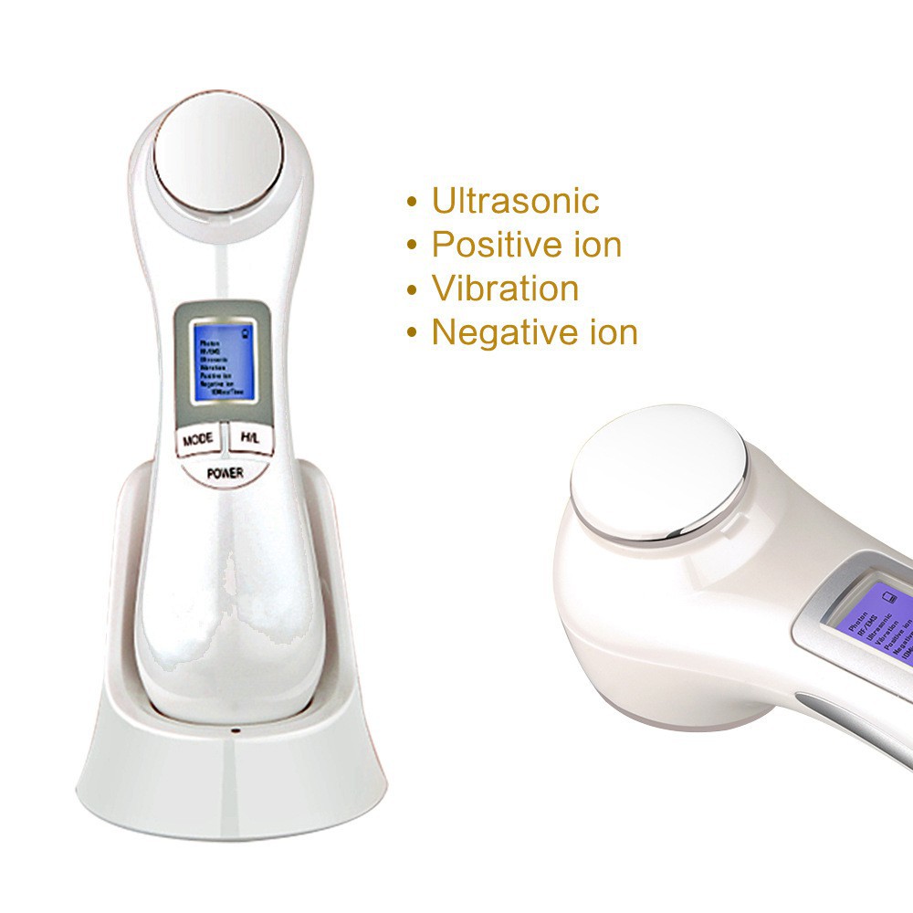 [SPA HN] Máy Massage Mặt Chăm Sóc Da Đa Chức Năng MINI PHOTON ( hàng chuẩn)