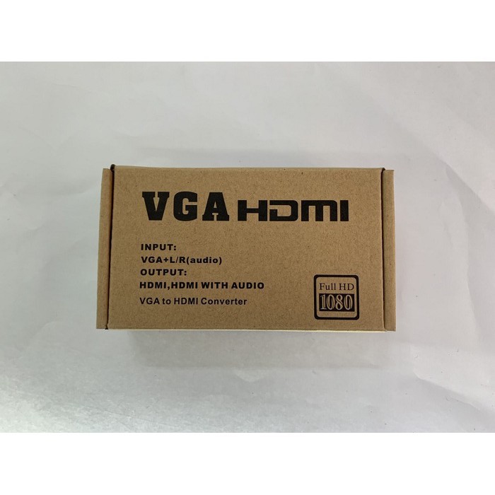 Cục chuyển VGA sang HDMI có Audio giá rẻ