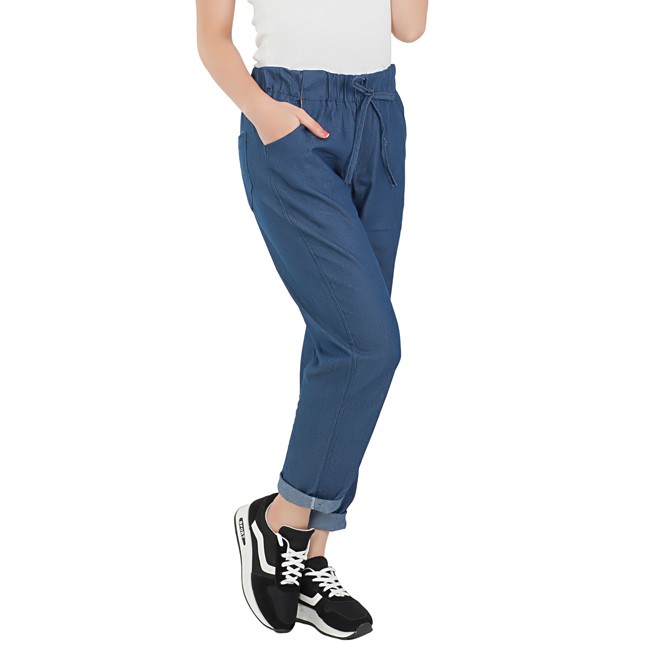 Sỉ & lẻ Quần Baggy denim lưng thun bao chất lun :))) | BigBuy360 - bigbuy360.vn