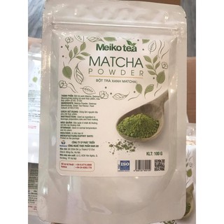 Bột matcha Nhật Meiko Tea - Gói 100gr