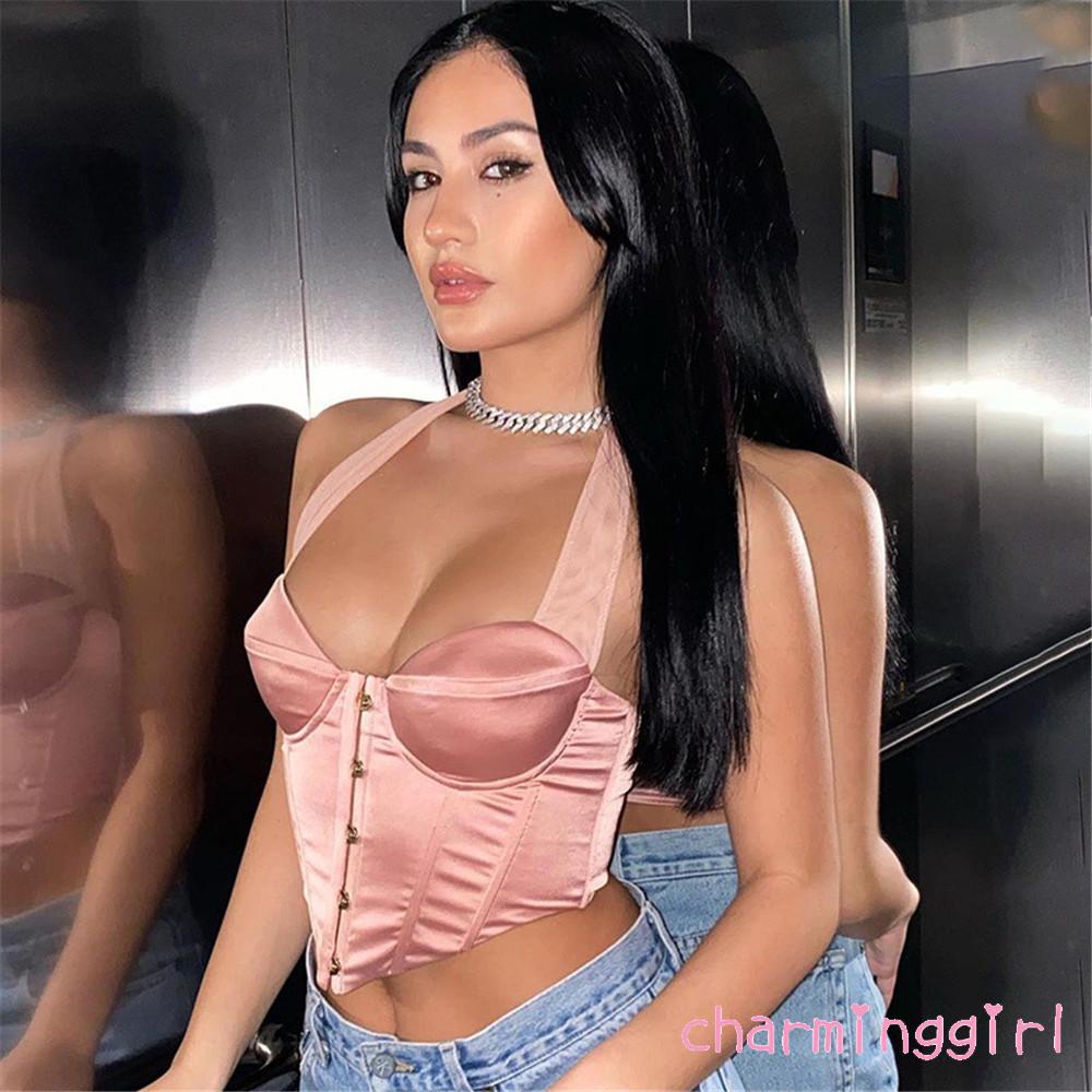 Áo Croptop Sát Nách Ôm Dáng Thời Trang Dành Cho Nữ | BigBuy360 - bigbuy360.vn