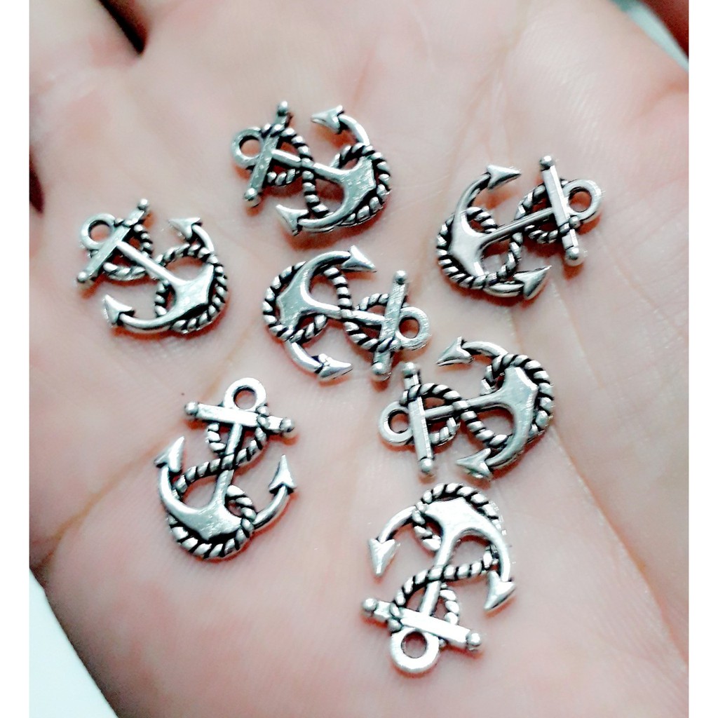 Phụ kiện charm bạc cổ ( 50g = 23k )