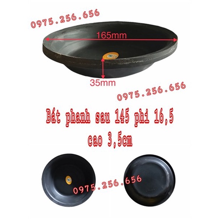 Bát phanh sau 145 phi 16.5 Cao 3 cm thông dụng phụ tùng ô tô phụ tùng Hùng Lỳ