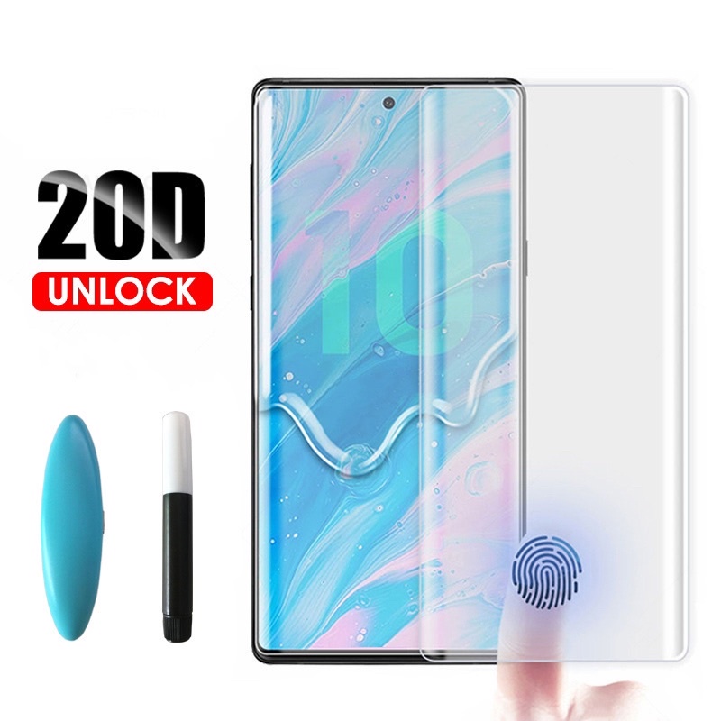 Kính cường lực UV Samsung Note 20, 20 Ultra, Note 10, Note 10 Plus, S21, S21+, Note 9,8, s20, note FE, s10 5G, S8, S9