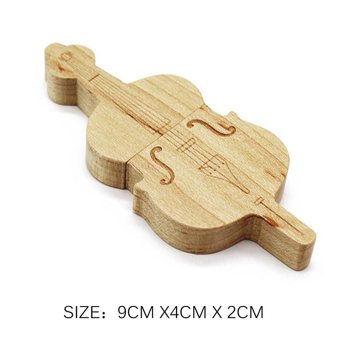 Usb 2.0 Hình Cây Đàn Violin Sáng Tạo