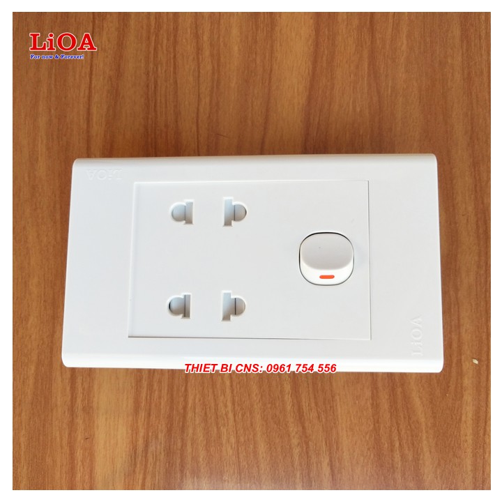 Ổ cắm - Công tắc LiOA - Dòng E18SU - SE18U 16A 250V Chính hãng