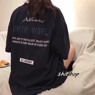 Áo Thun ATLANTIS Đen Unisex 1hitshop