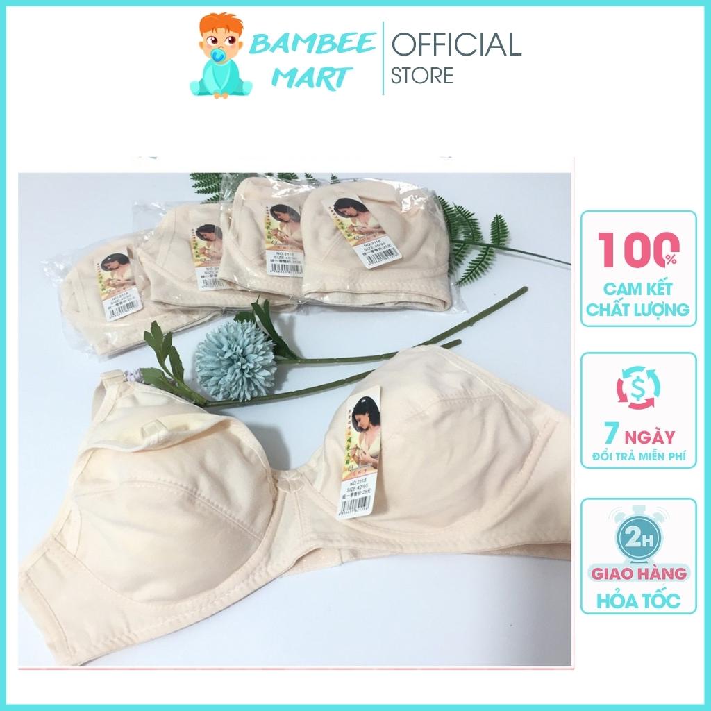 Áo lót cho bé bú loại không đệm siêu mềm đẹp bền tiện dụng AL01 BamBee Mart