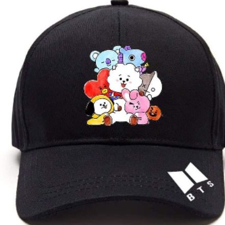 Mũ BTS 🎁 FREESHIP 🎁 Giảm Ngay 5k Khi Nhâp [ NÓN BTS ] - Mũ Lưỡi Trai BT21 BTS Giá Rẻ in theo yêu cầu có bảo hành