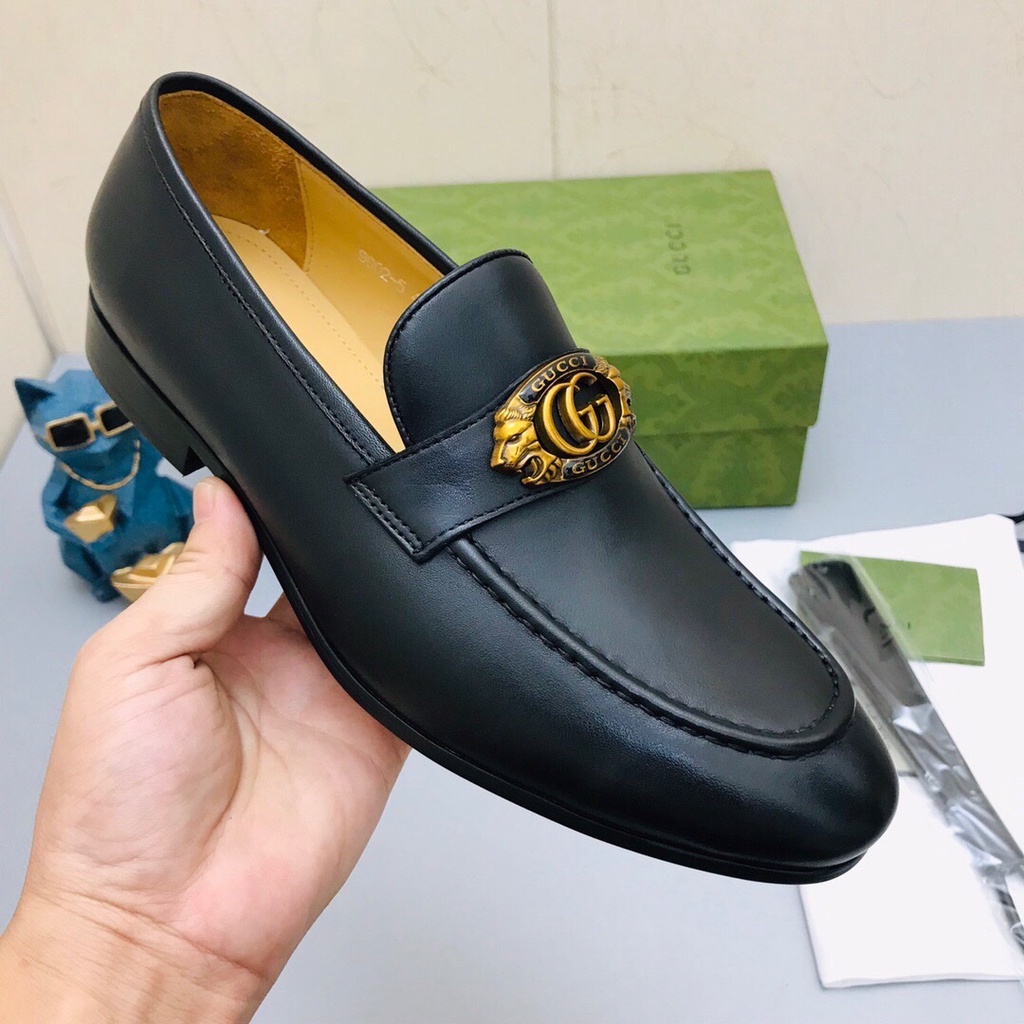 Giày Loafer ☀ FULLBOX BILL TÚI ☀ Gucci tag đồng fullbox [ Dota ]