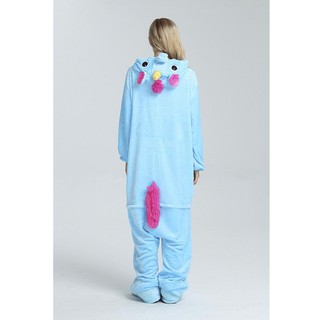 Bộ Đồ Thú Pijama Unicorn Xanh [Hàng Sẵn - FreeShip]