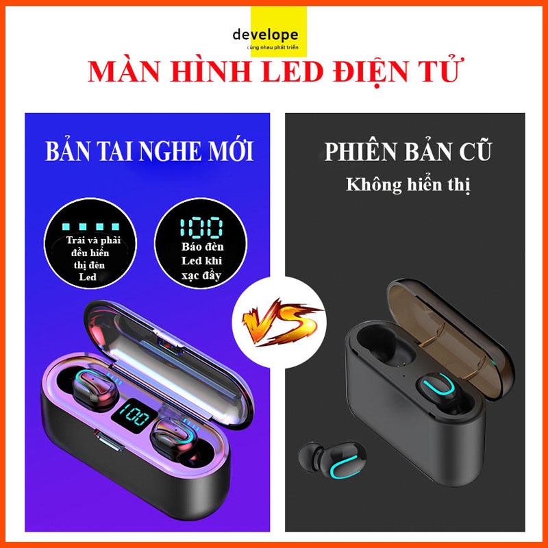 Tai nghe bluetooth tws Q32-1 nhỏ không dây hifi phong cách thể thao cho android