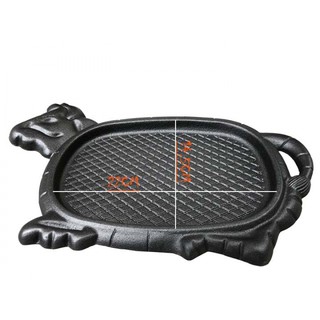 Bộ 2 Chảo Gang Lớn Chống Dính Làm Bò Bít Tết Trứng Ốp La loại lớn có chống dính