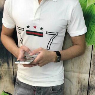 Áo thun cổ trụ Nam