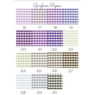 Gingham 2 - Giấy hoạ tiết scrapbook, exploding box, thiệp