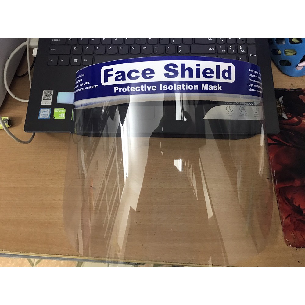 Kính che mặt chống dịch Face Shield hàng Việt Nam chất lượng cao