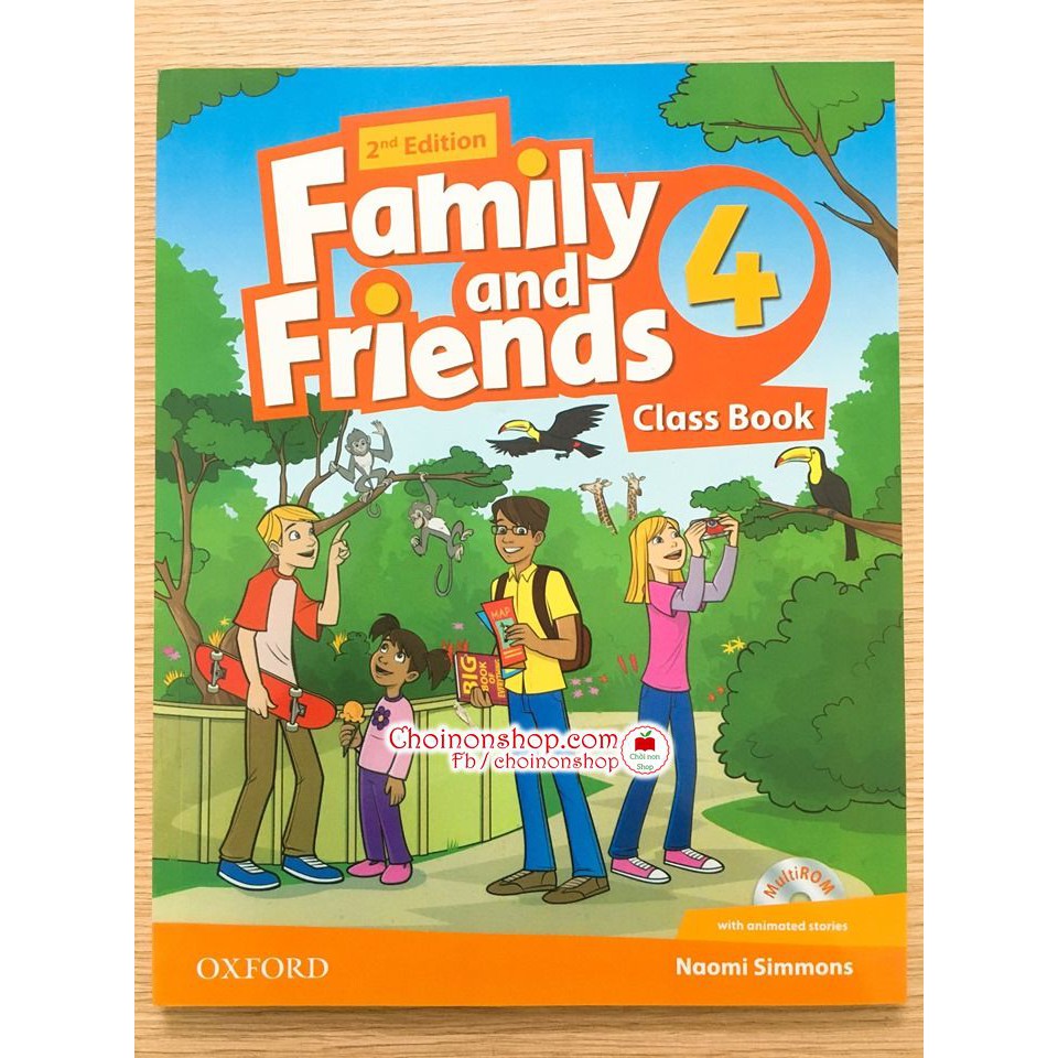 Đồ chơi - Family and friends 4 SB+WB (2nd) + đĩa