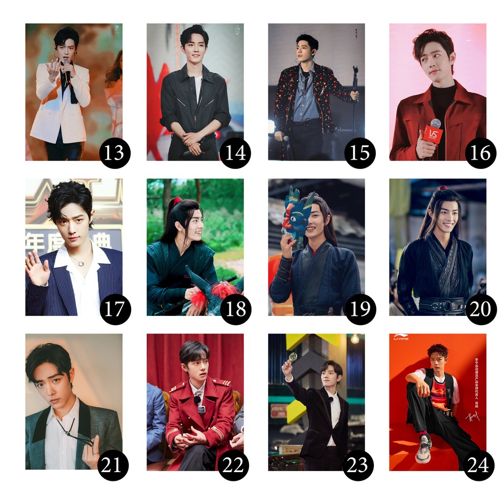 Poster Tiêu Chiến A4 230g   THEO YÊU CẦU