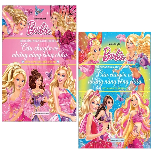 Sách - Bộ Sách Barbie - Câu Chuyện Về Những Nàng Công Chúa (Bộ 2 Cuốn)