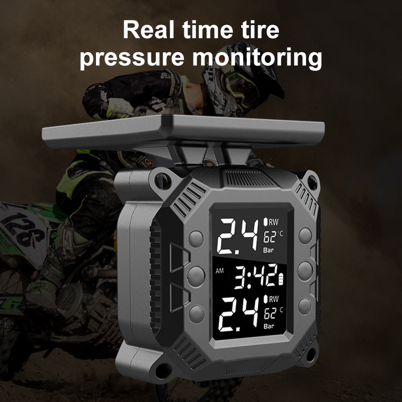 Hệ Thống Báo Động Áp Suất Lốp Xe Máy TPMS
