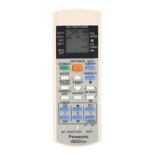 [Tốt nhất] Điều khiển điều hòa Panasonic E-ion 1 và 2 chiều
