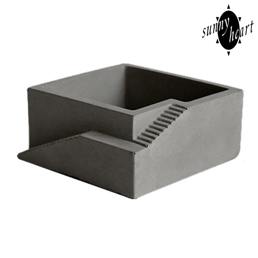 Khuôn Silicone Làm Chậu Hoa Xi Măng Tiện Dụng