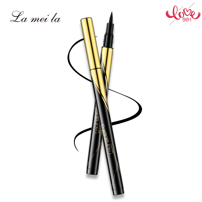 (hàng Mới Về) Bút Kẻ Mắt Dạng Lỏng Màu Sắc Lâu Trôi Chống Thấm Nước