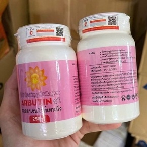Kem kích trắng Arbutin  250gr - màu hồng chống nắng