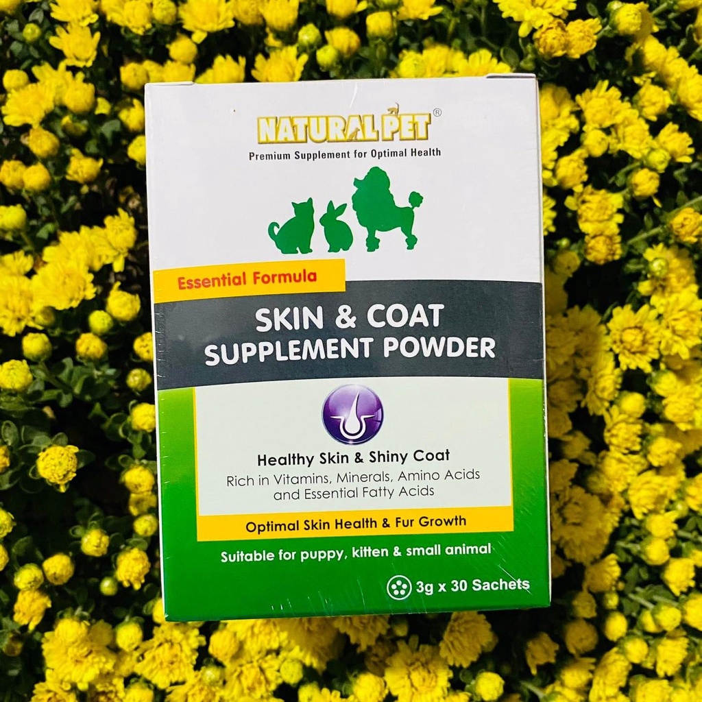 [3gr] Dưỡng da và lông Pet Natural dạng bột