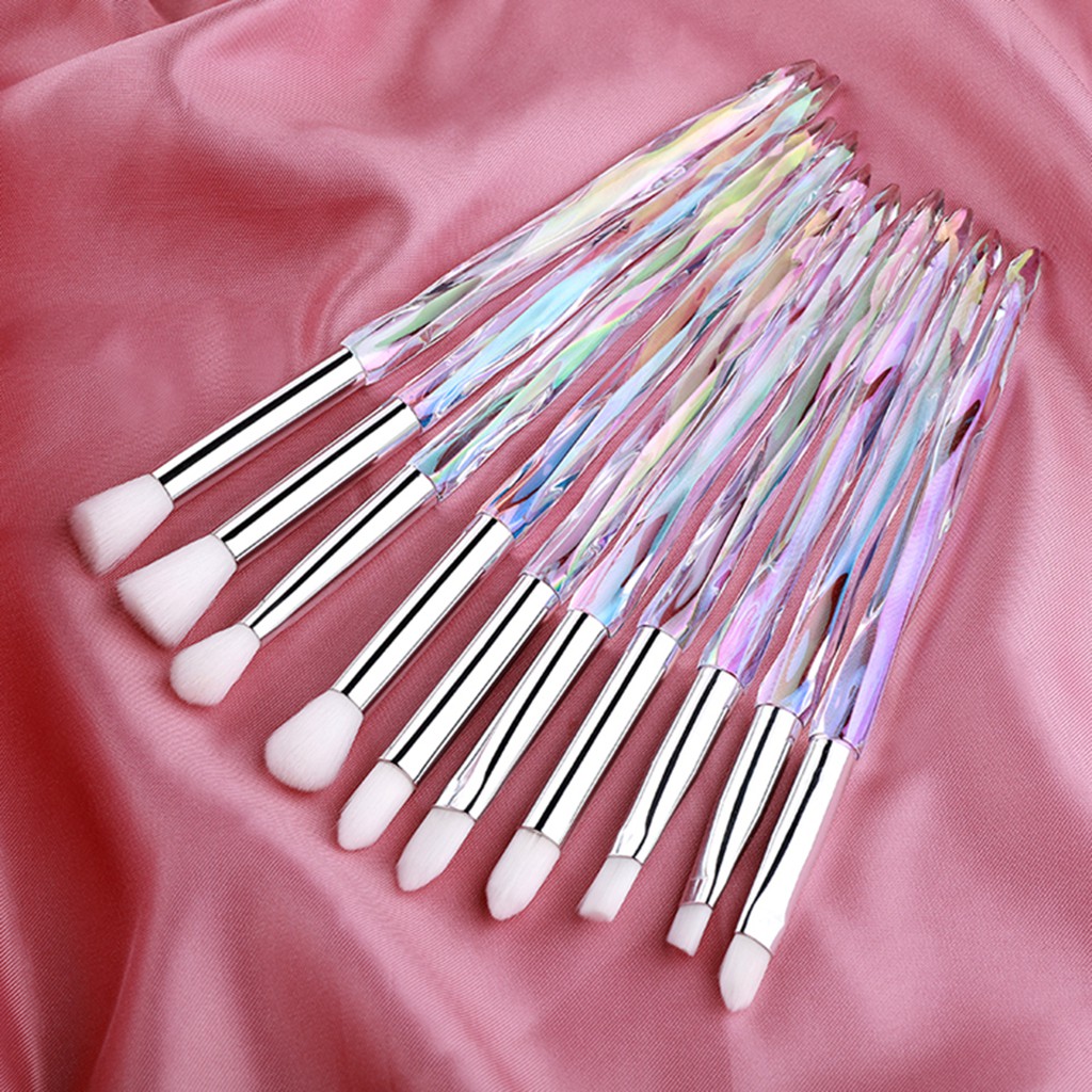 Set 10 cọ trang điểm mắt chuyên dụng