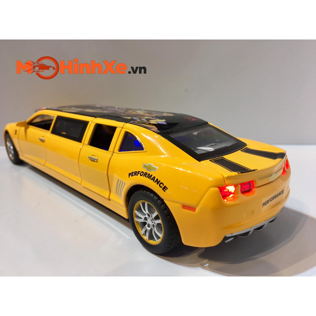 MÔ HÌNH XE CHEVROLET CAMARO TRANSFORMER 5 LIMOUSINE 1:32 HÃNG KHÁC