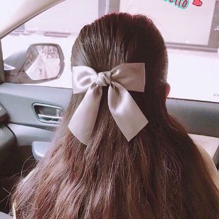Kẹp tóc nơ - cột tóc hình nơ Hàn Quốc đơn giản