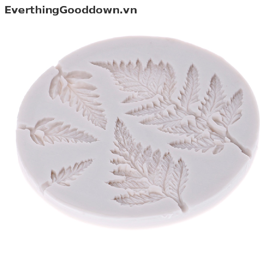 Everthinggood Khuôn silicone Làm Bánh Hình Chiếc Lá