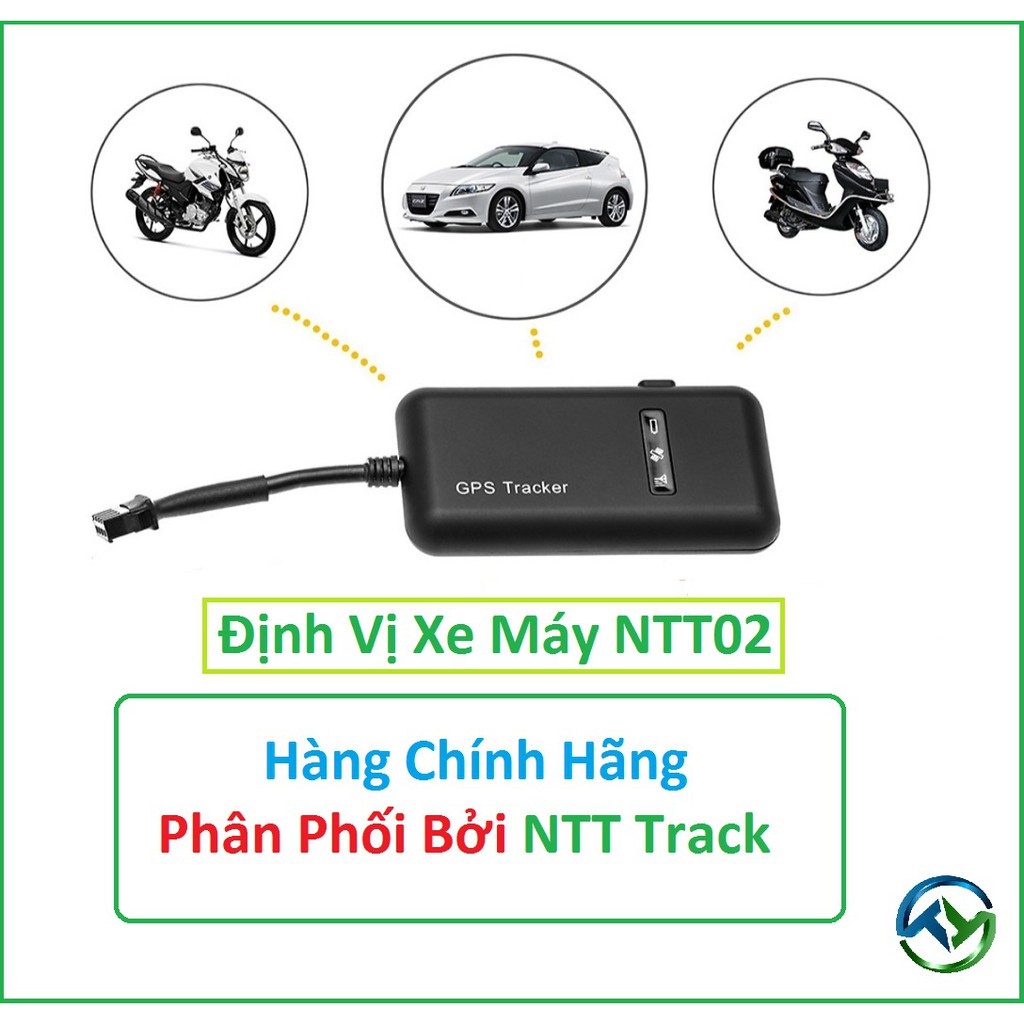 Định Vị Xe Máy NTT02 - Xem Vị Trí Qua Điện Thoại