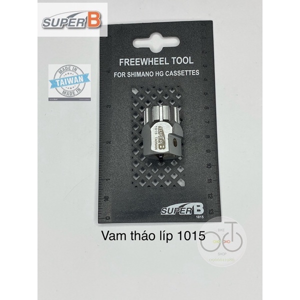 Dụng cụ tháo líp thả, vặn SuperB 1015
