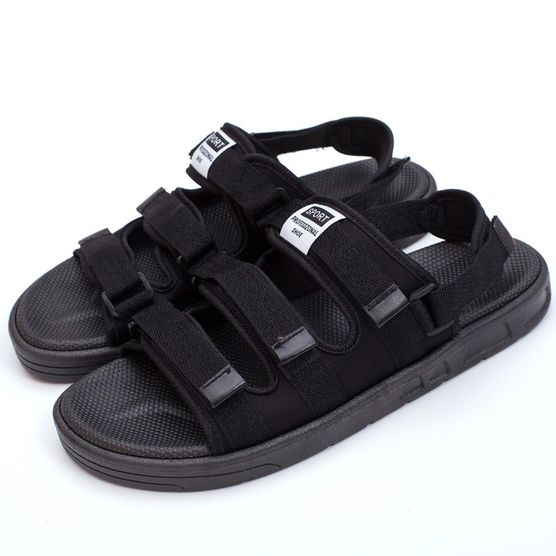 Dép sandal ❤️FREESHIP❤️ giày sandal Ulzang 3 Quai Ngang kiểu dáng thể thao Hàn Quốc dành cho cặp đôi nam nữ