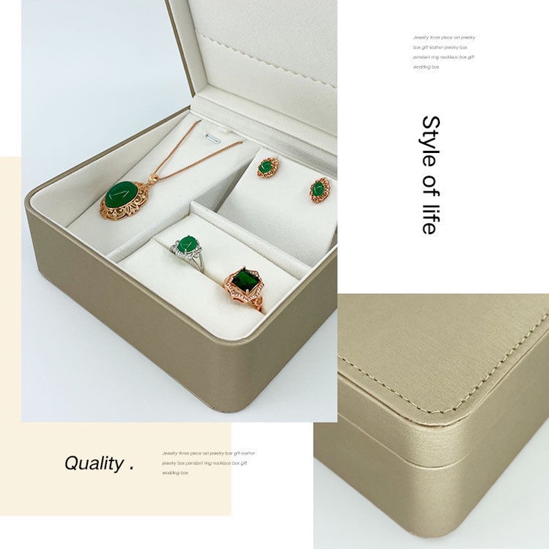 Hộp đựng trang sức bằng da cao cấp