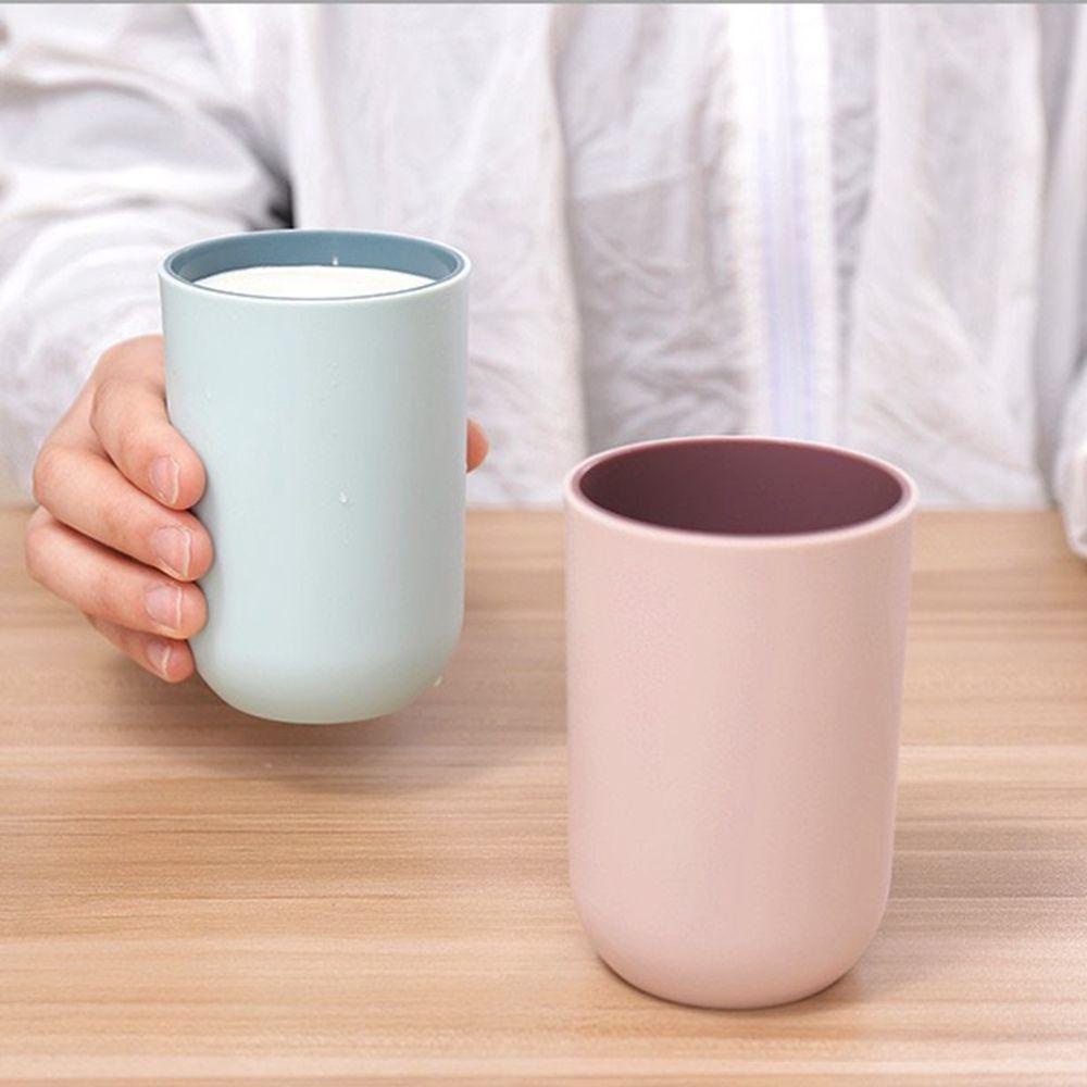 YIYU 1 Cốc Đánh Răng Màu Trơn Sáng Tạo TYLER1