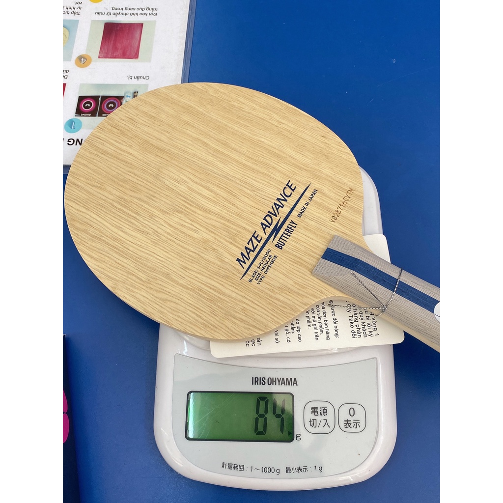 Cốt Vợt Bóng Bàn MAZE ADVANCE Chính Hãng Buttefly Made In Japan