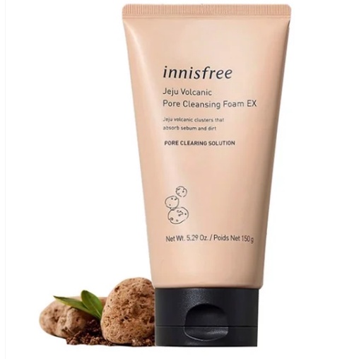 Sữa Rửa Mặt Innisfree Tro Núi Lửa Jeju Volcanic Pore Cleansing Foam 150g- NinaStore | BigBuy360 - bigbuy360.vn