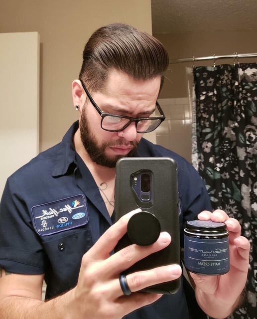 Sáp vuốt tóc Grim Grease Matte Cream Pomade